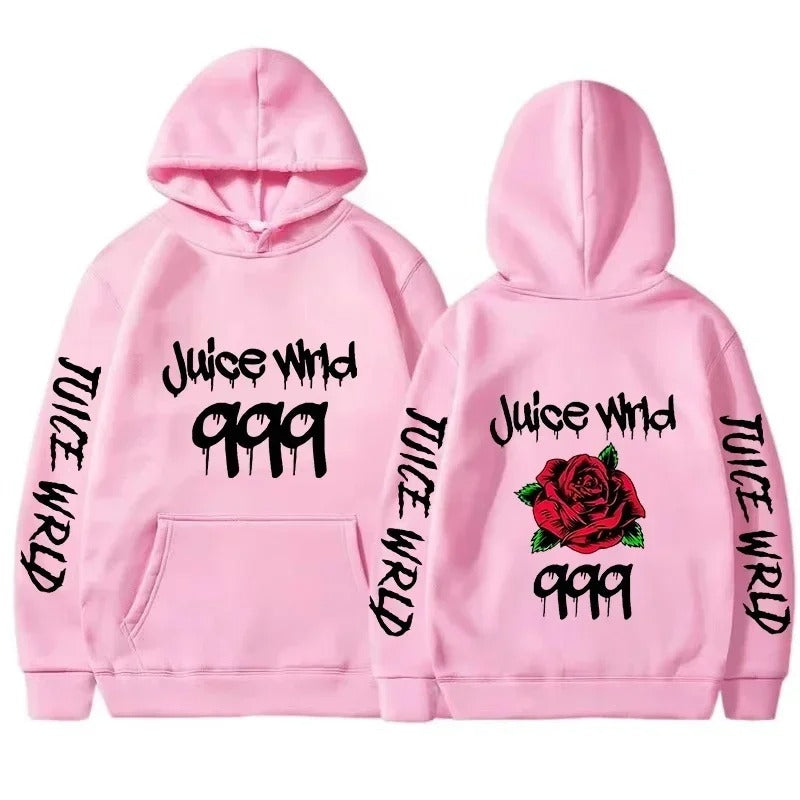 Sweat à capuche graphique Juice WRLD 999 à haute demande