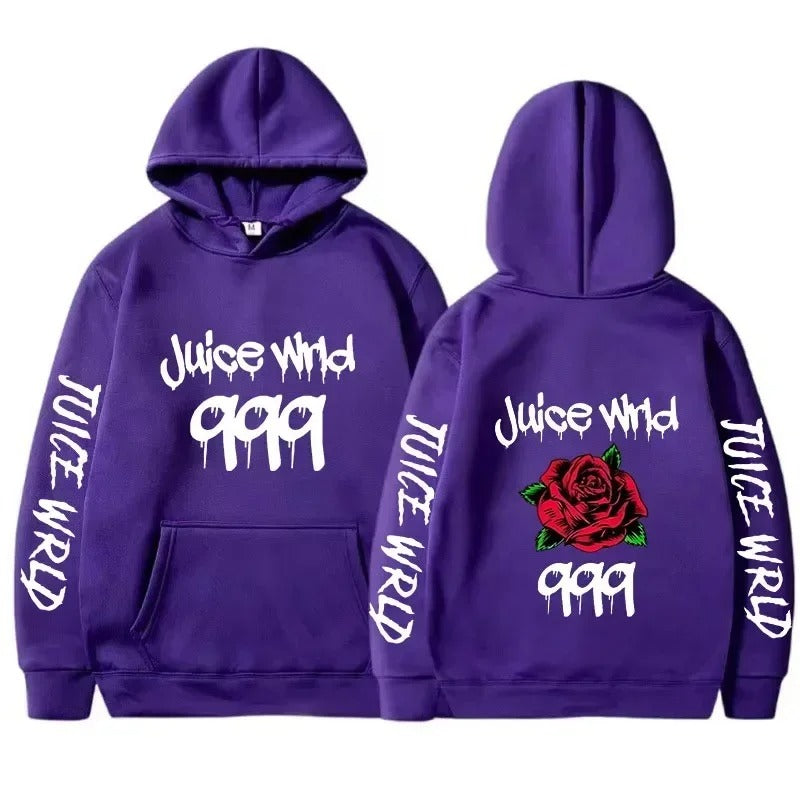 Sweat à capuche graphique Juice WRLD 999 à haute demande
