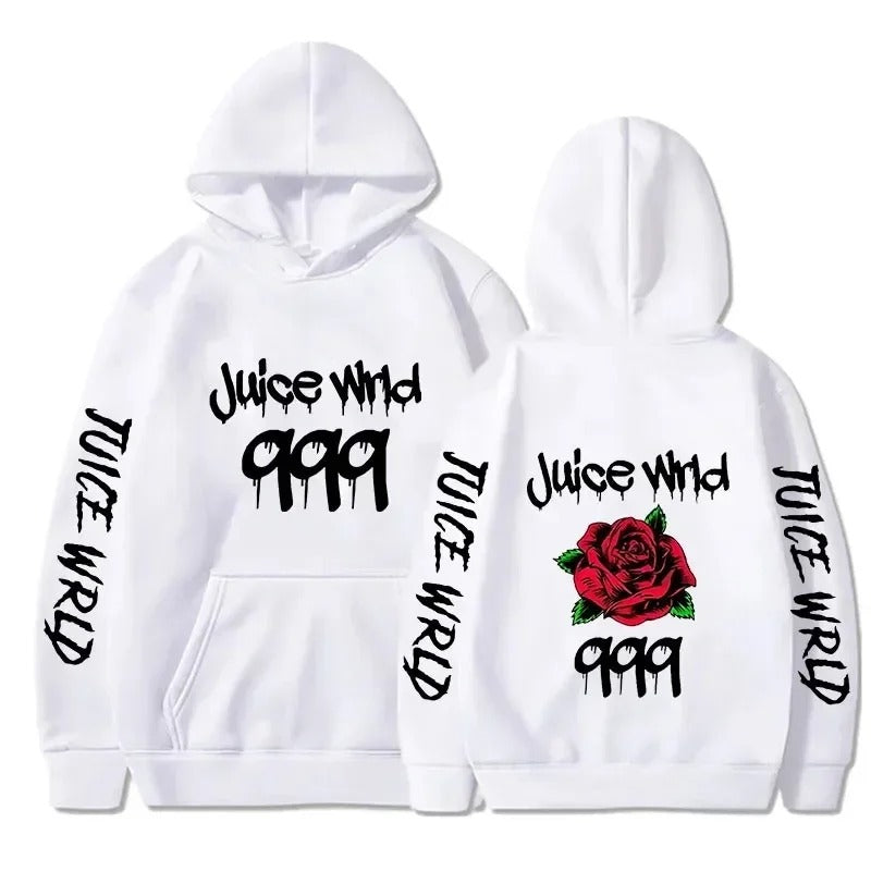 Sweat à capuche graphique Juice WRLD 999 à haute demande