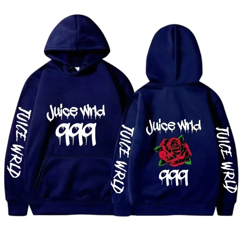 Sweat à capuche graphique Juice WRLD 999 à haute demande