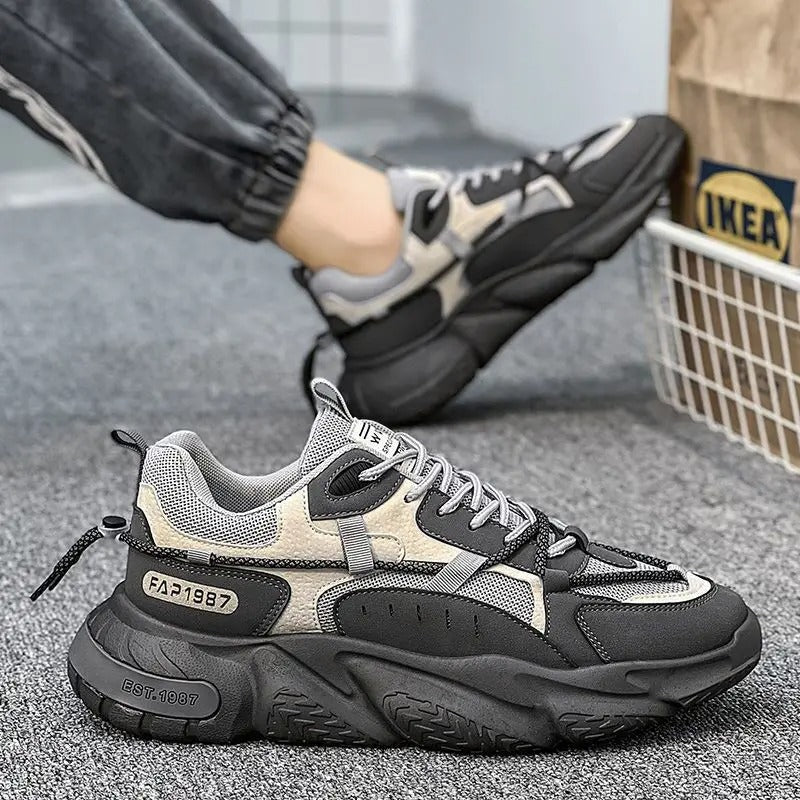 Retro Running Basketball Shoes- Comfortable, Breathable, & Cushioned Sneakers