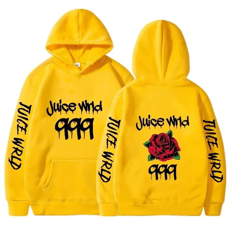 Sweat à capuche graphique Juice WRLD 999 à haute demande