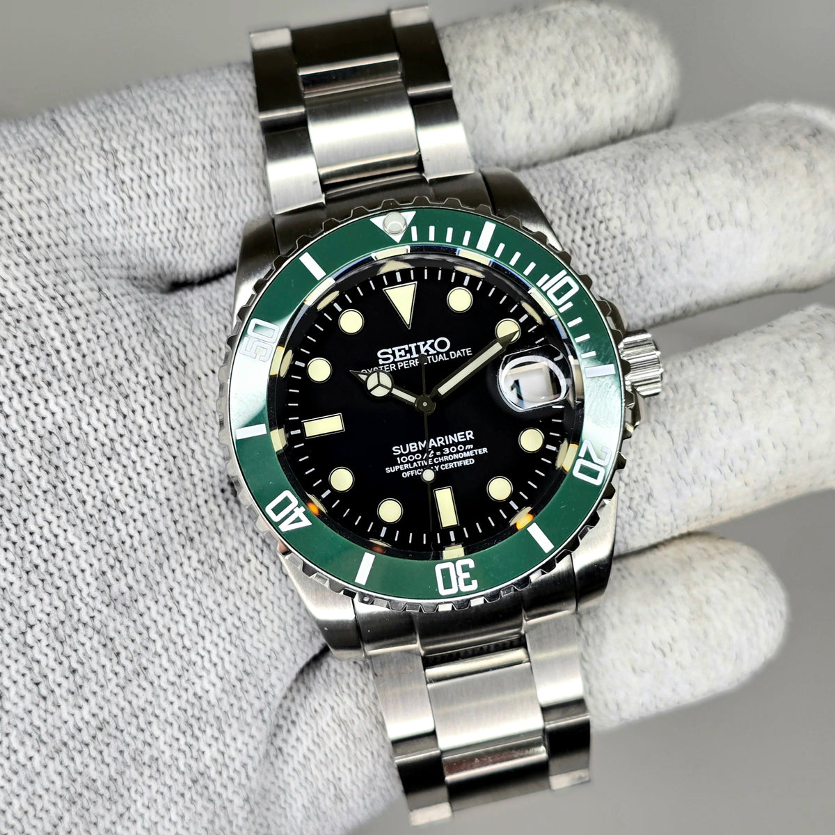 SEIKO MOD SUBMARINER | BLACK HULK