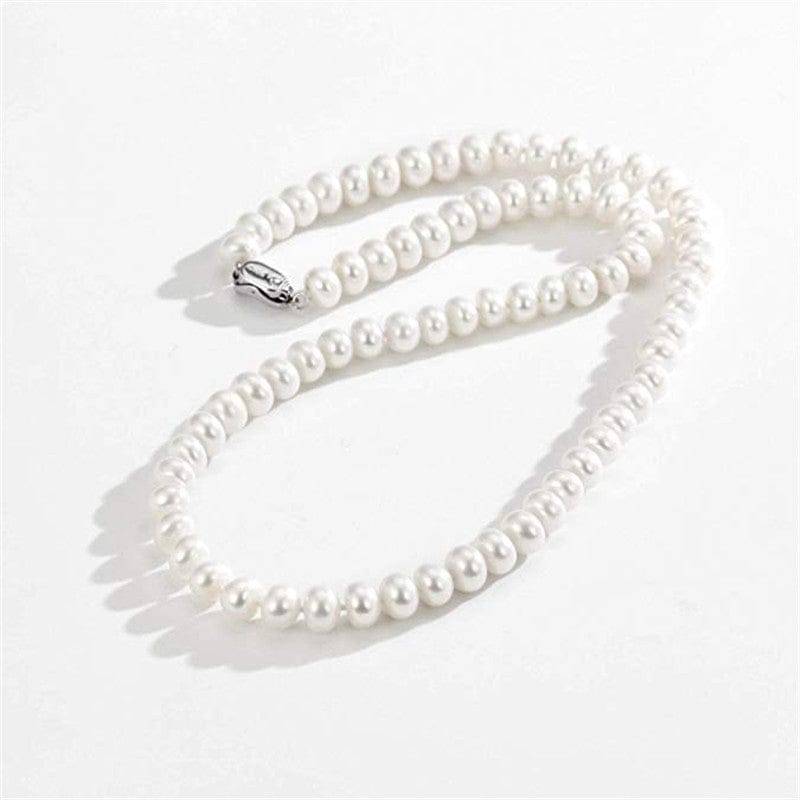 VVS Jewelry hip hop jewelry 7mm-10mm Large Cultured Pearl Necklace