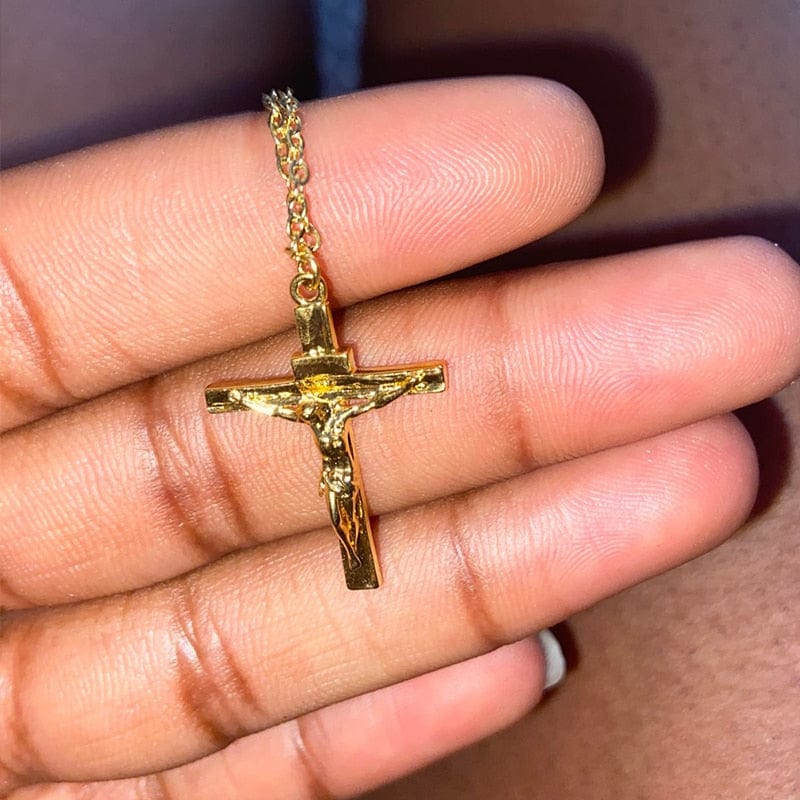 VVS Jewelry hip hop jewelry necklaces Jesus Cross Pendant Necklace