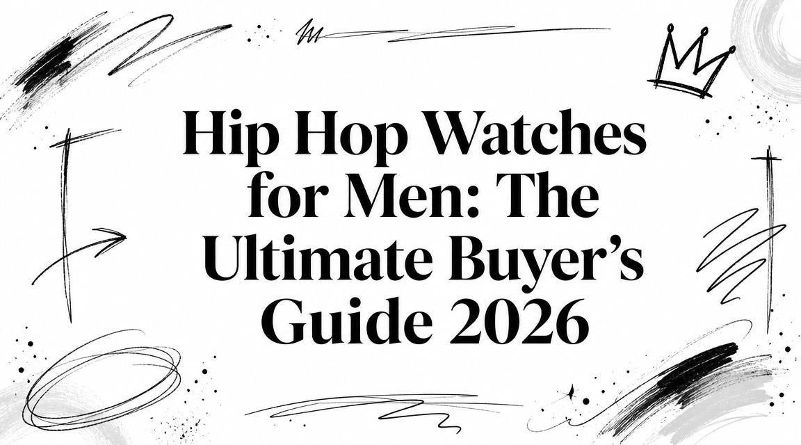 Hip Hop Watches for Men: The Ultimate Buyer's Guide 2026