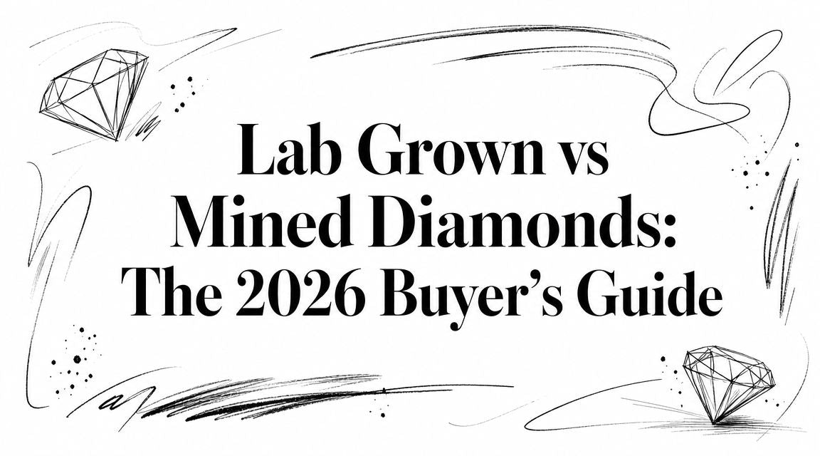 Lab Grown vs Mined Diamonds: The 2026 Buyer's Guide