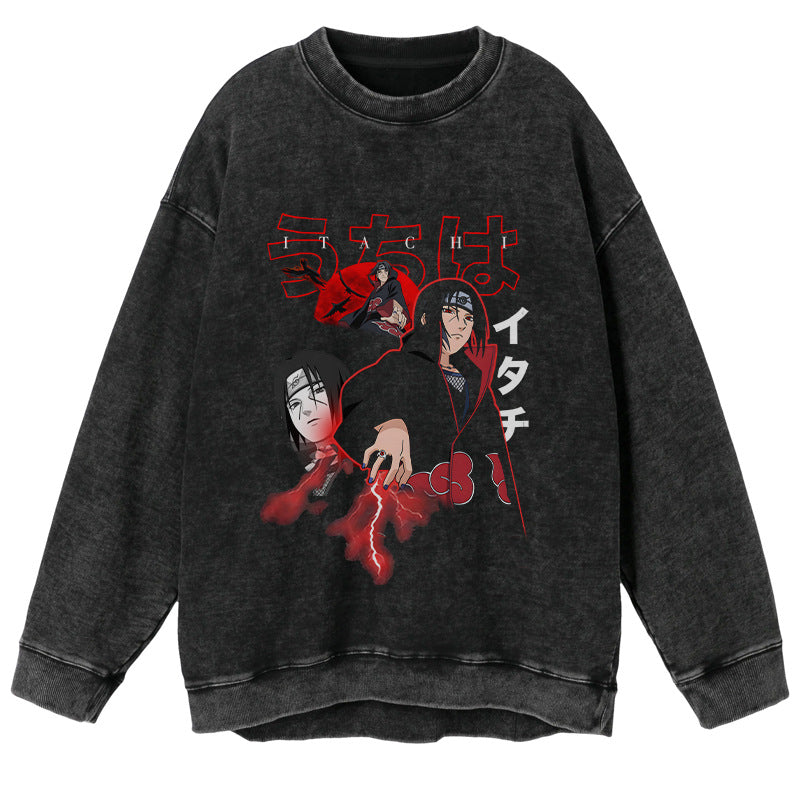 Retro Naruto Graphic Vintage Sweater