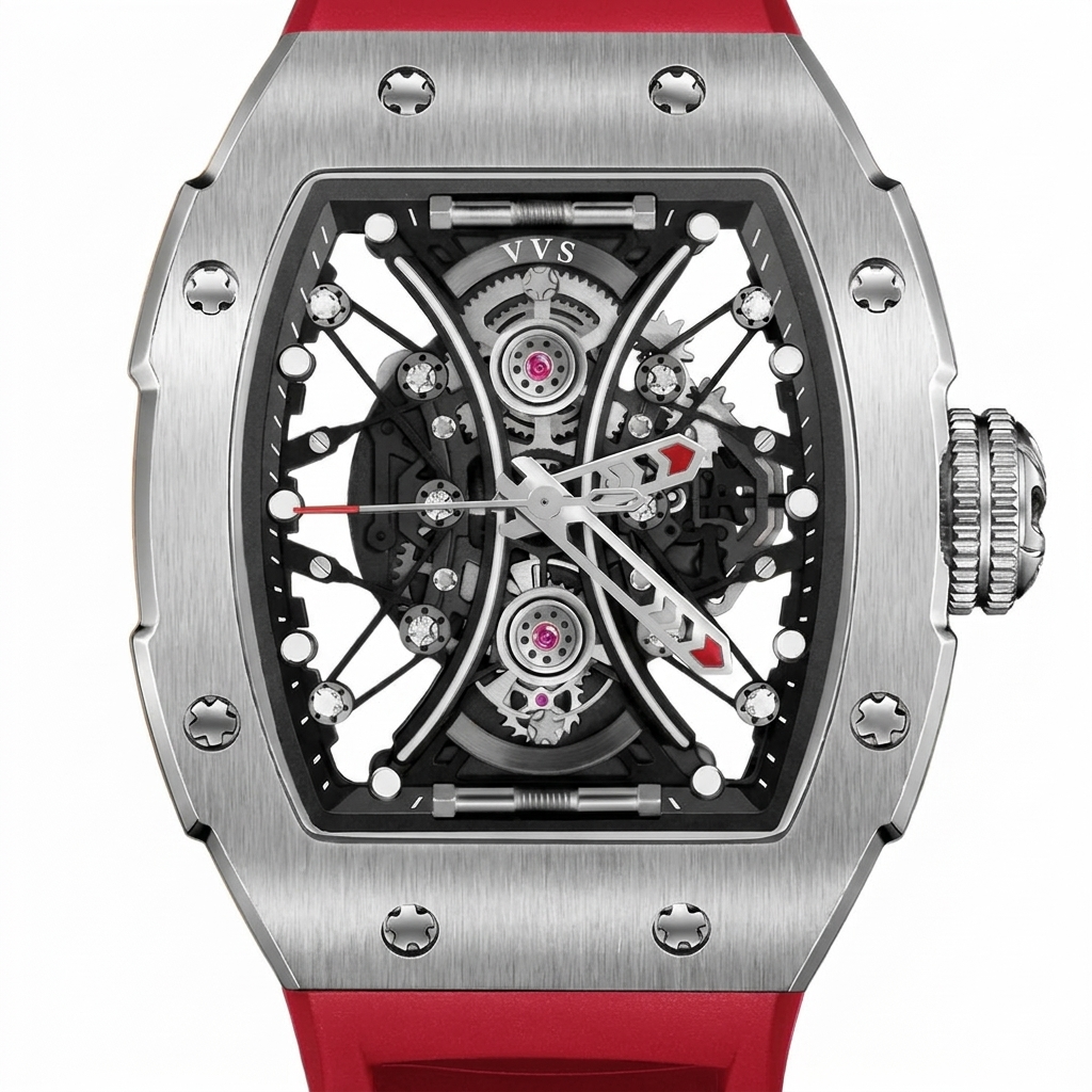 VVS Watches™ Core | Hourglass Skeleton Quartz