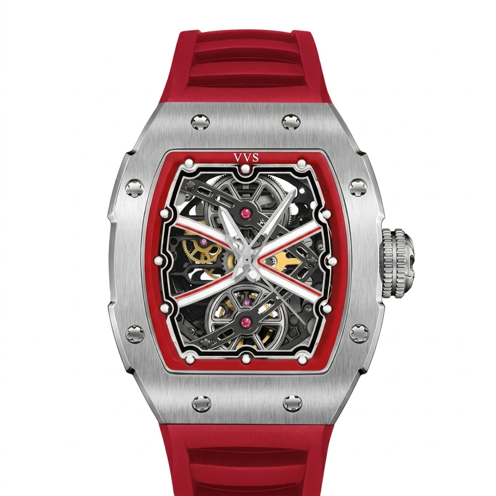VVS Watches™ Tonneau | The Runway Skeleton