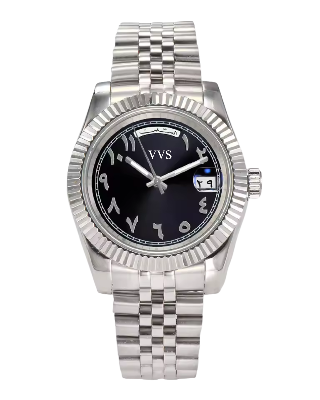VVS Arabic Datejust | Black