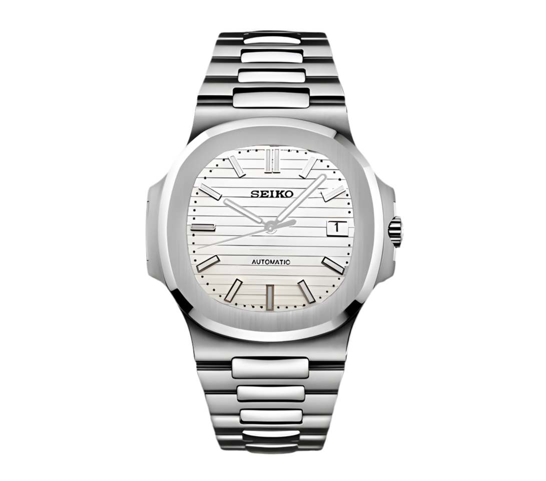 Seiko Mod Nautilus | White