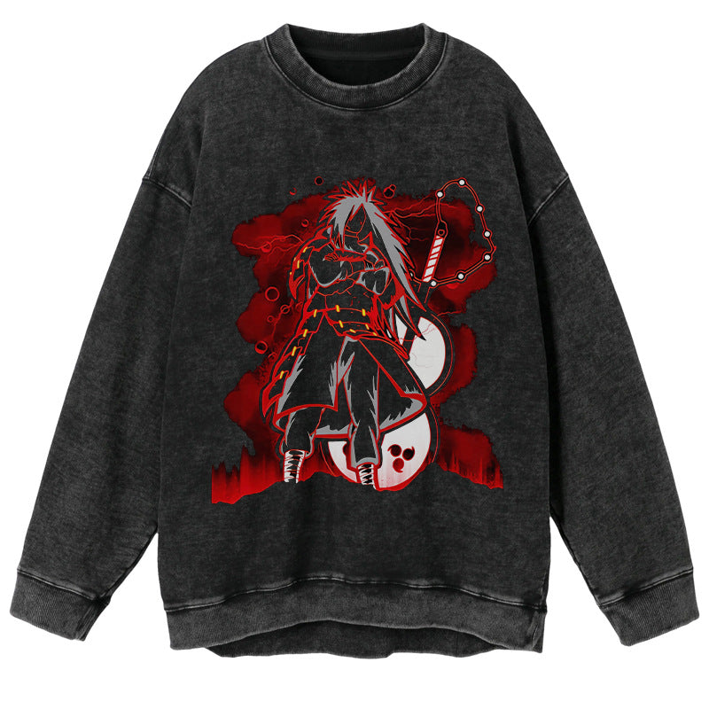 Retro Naruto Graphic Vintage Sweater