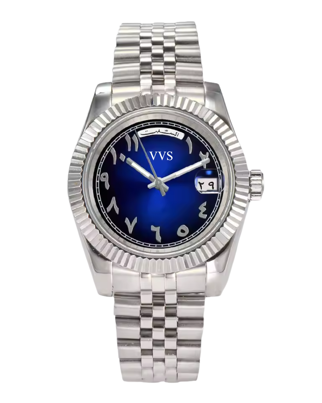 VVS Arabic Datejust | Royal Blue