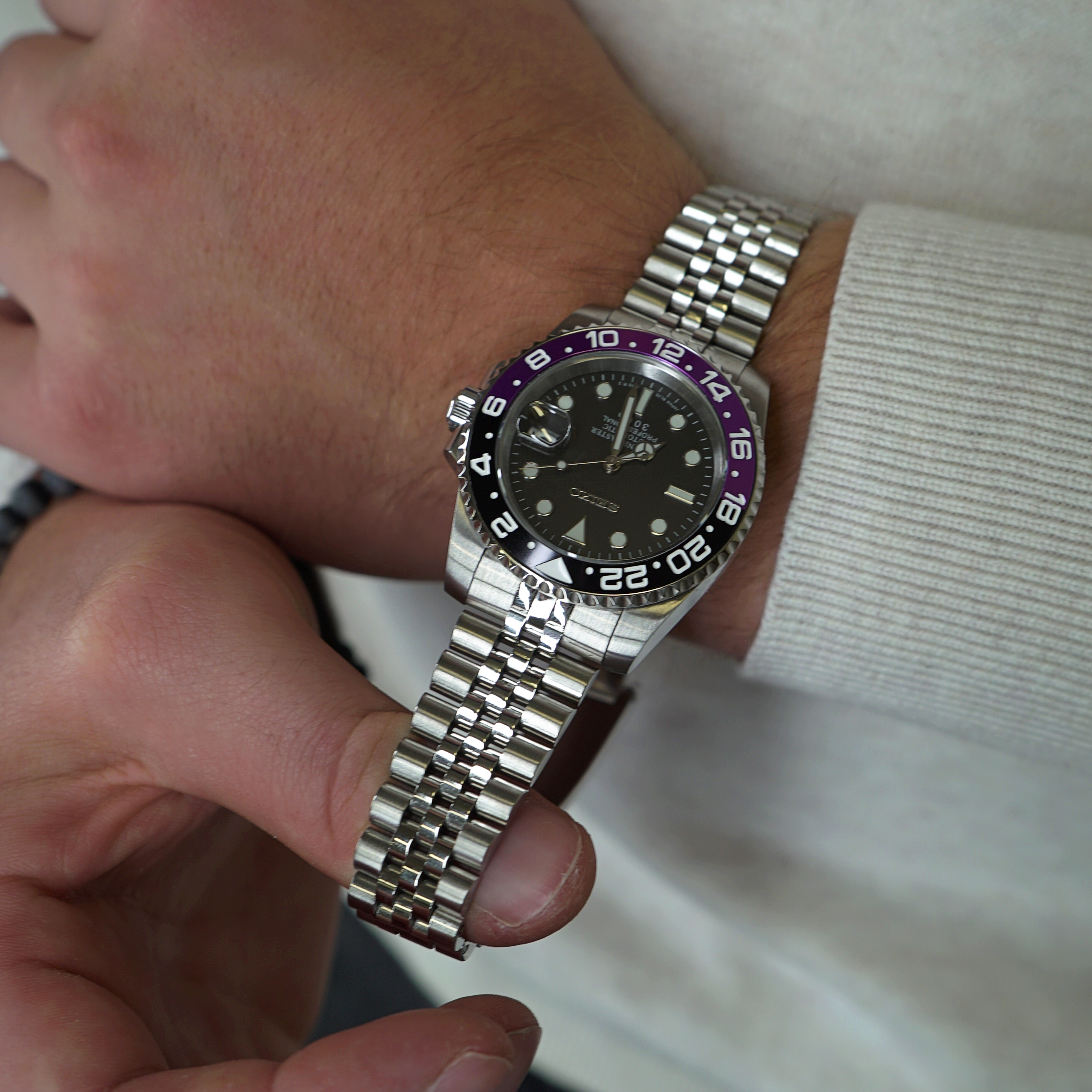Seiko Mod | Joker Purple Black