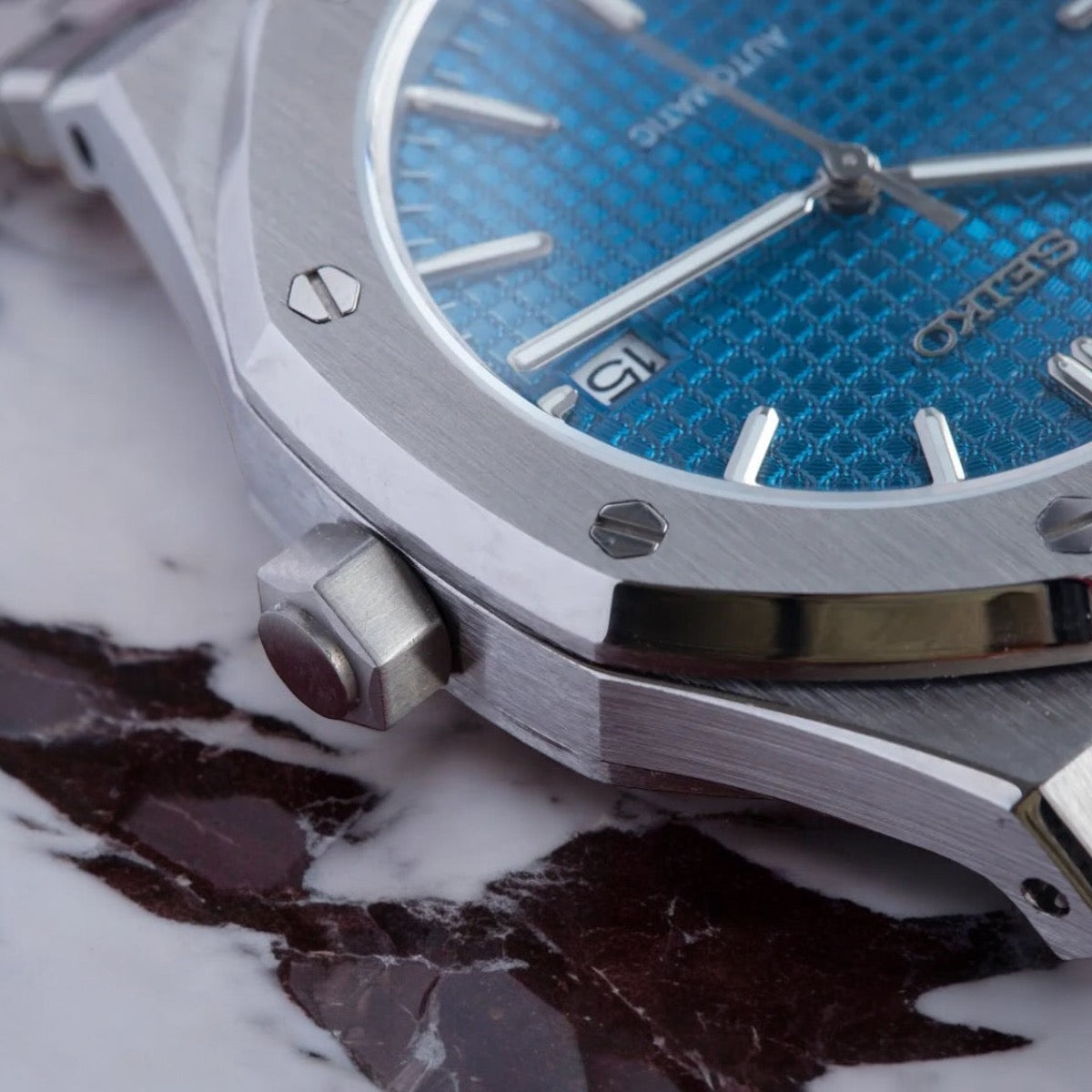 SEIKO MOD ROYAL OAK | BLUE