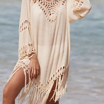 Celine Bikini Crochet Summer Cover-up Dress