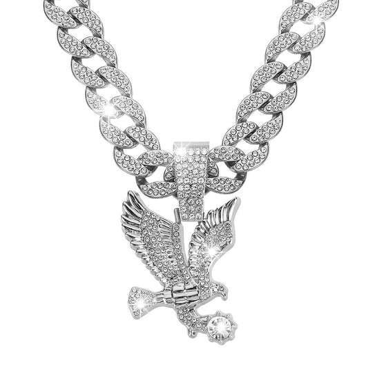 Eagle Diamond Cuban Chain