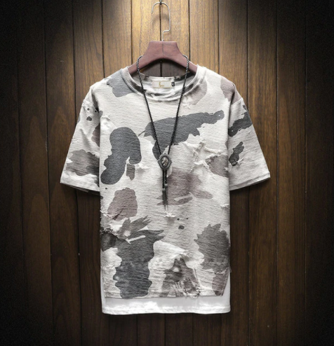 Camouflage Hip Hop T-Shirt