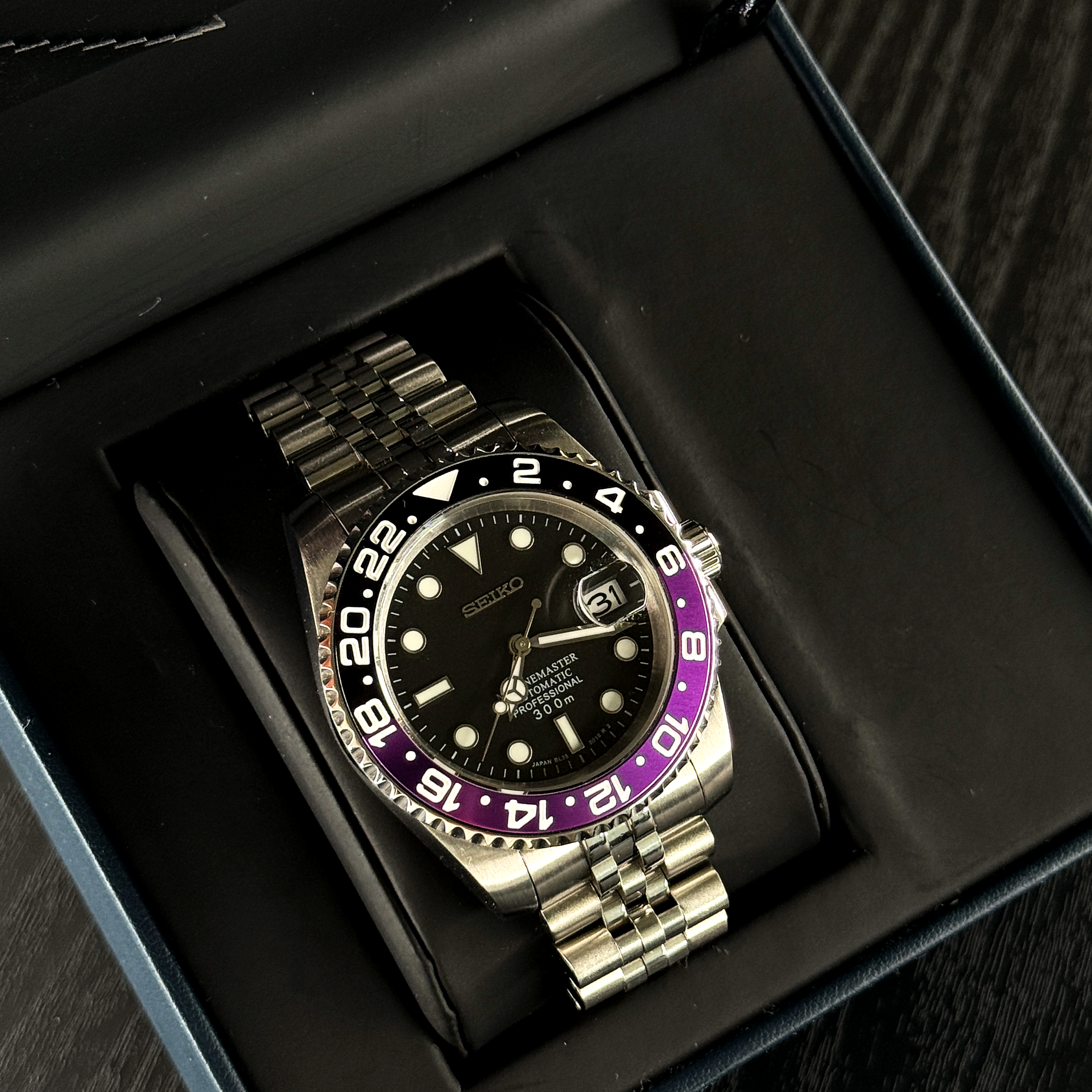 Seiko Mod | Joker Purple Black