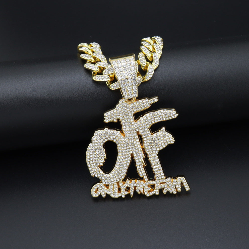 VVS Jewelry Lil Durk OTF "only the Fam" Replica Cuban Chain