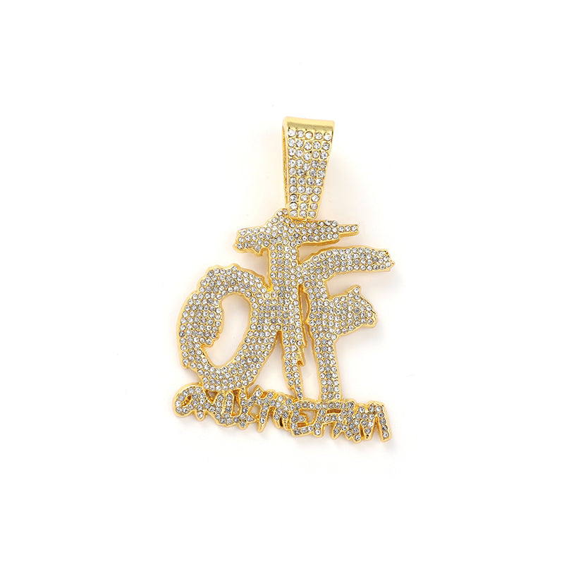 VVS Jewelry Lil Durk OTF "only the Fam" Replica Cuban Chain