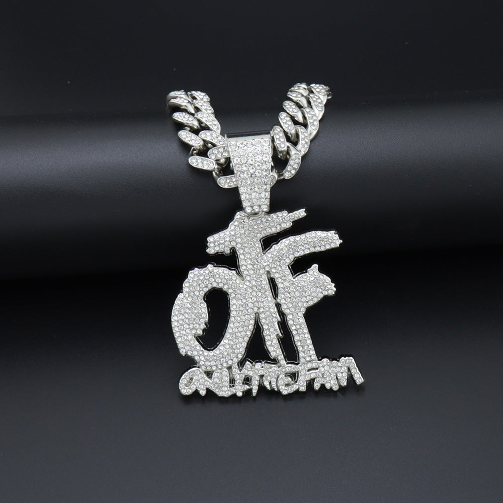 VVS Jewelry Lil Durk OTF "only the Fam" Replica Cuban Chain