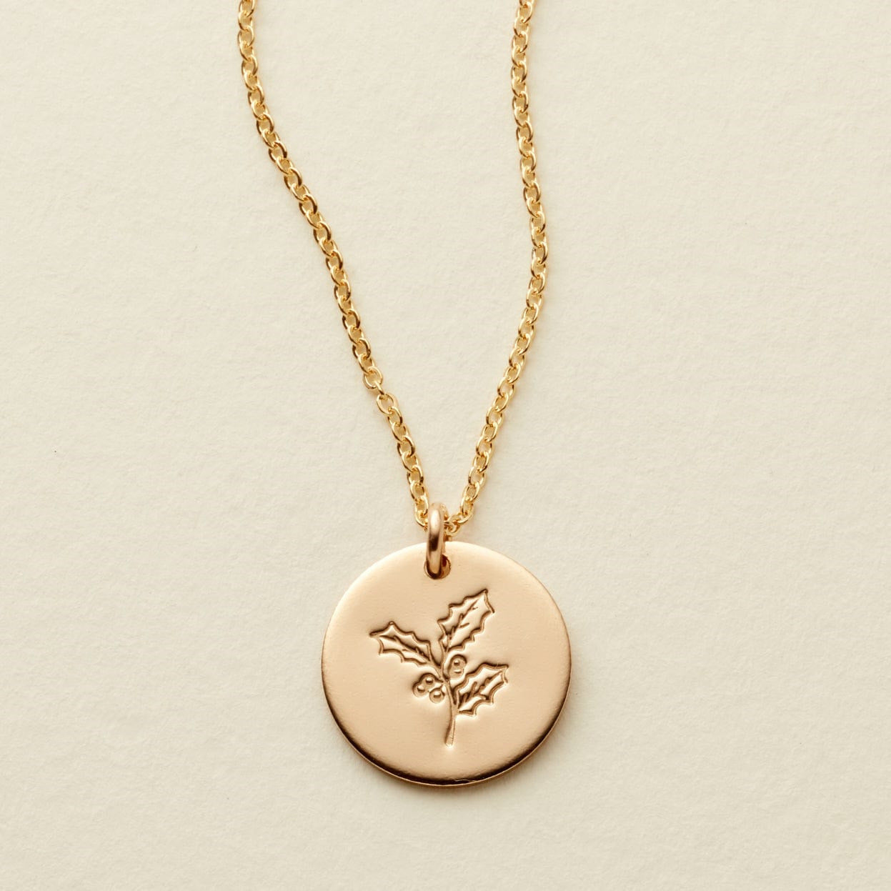 Birth Flower Necklace