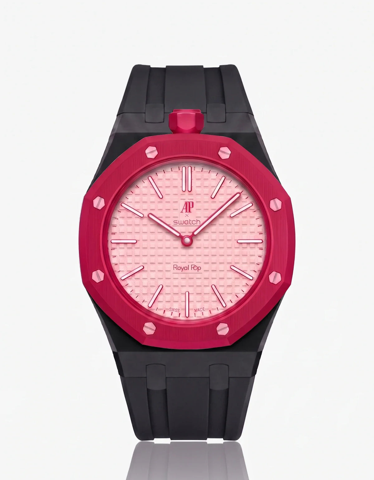 combo::black::rubber-strap-for-ap-x-swatch-royal-pop-black