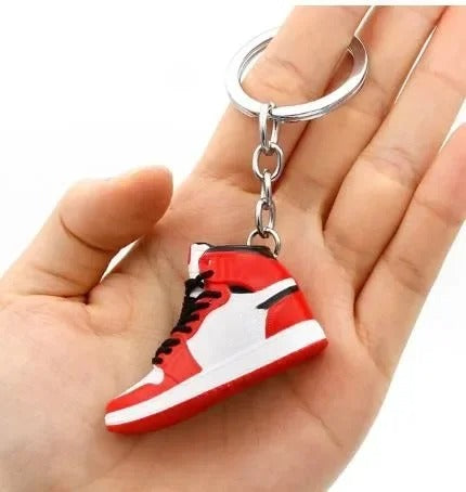 3D Mini Air Jordan Sneaker Keychain – Iconic Collectible Key Accessory