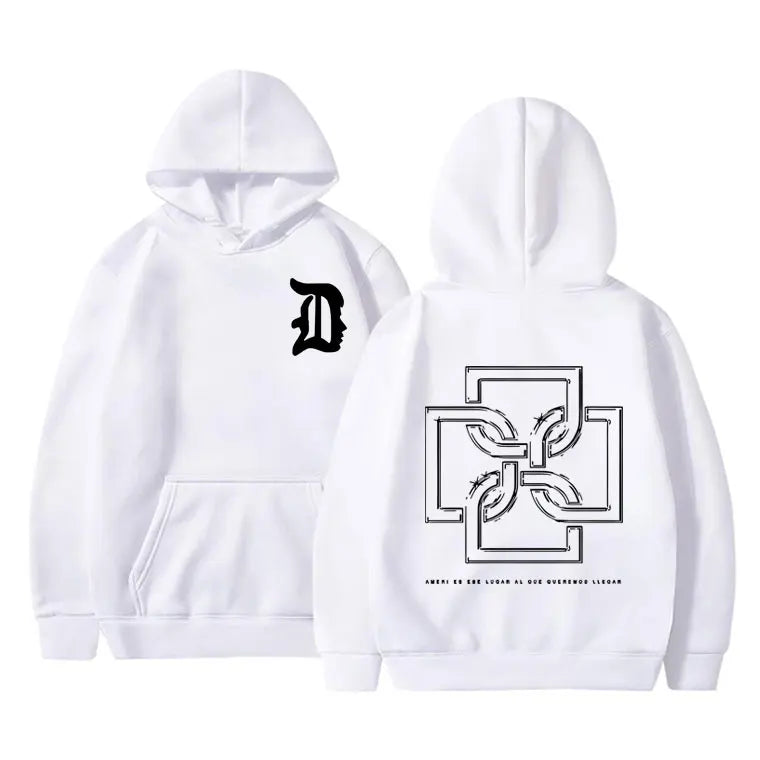 Duki Merch Graphic Hoodie