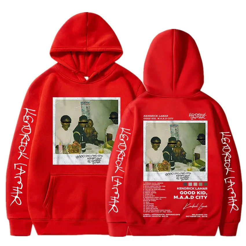 Kendrick Lamar Good Kid Album Graphic Hoodie