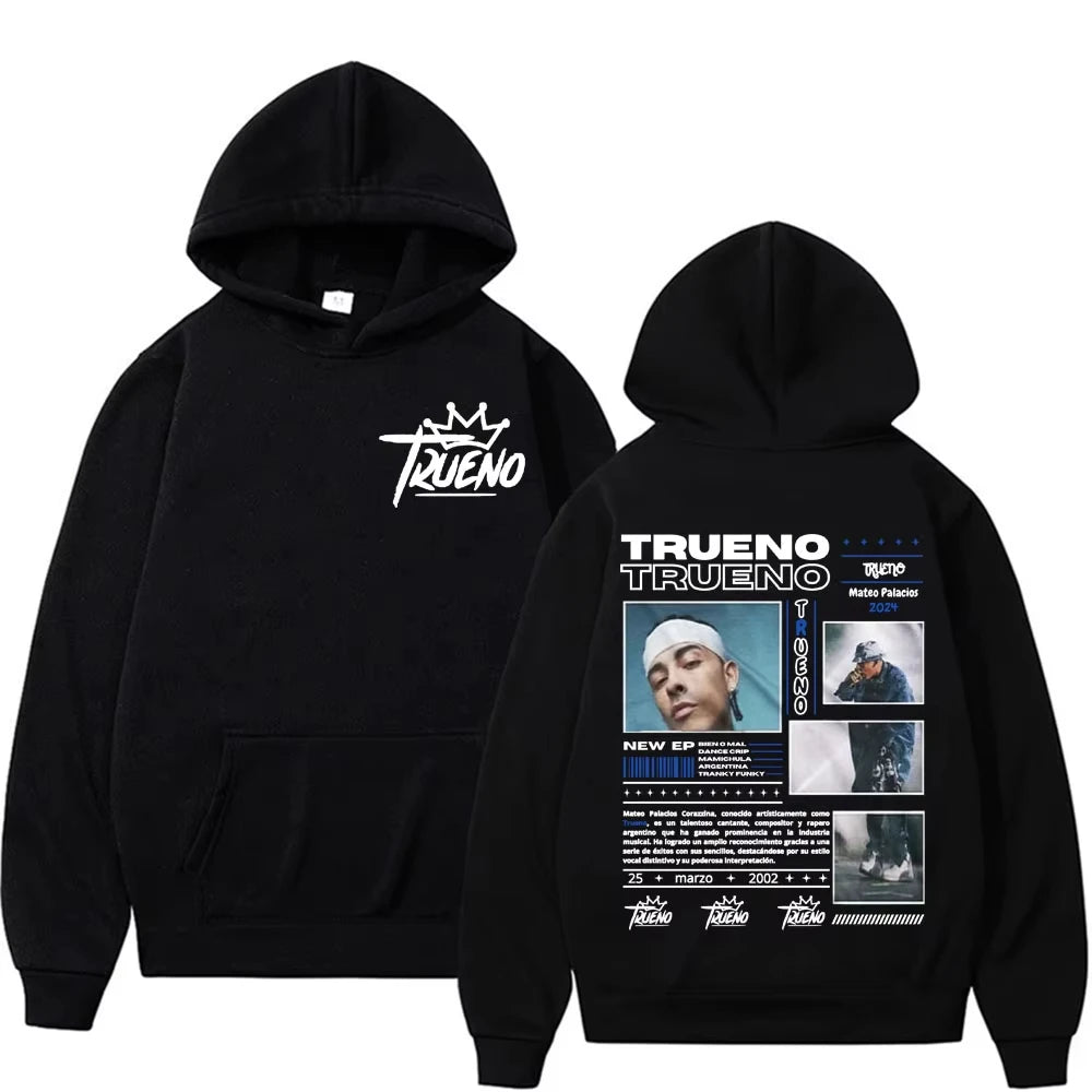 Trueno Album Cover Graphic Hoodie