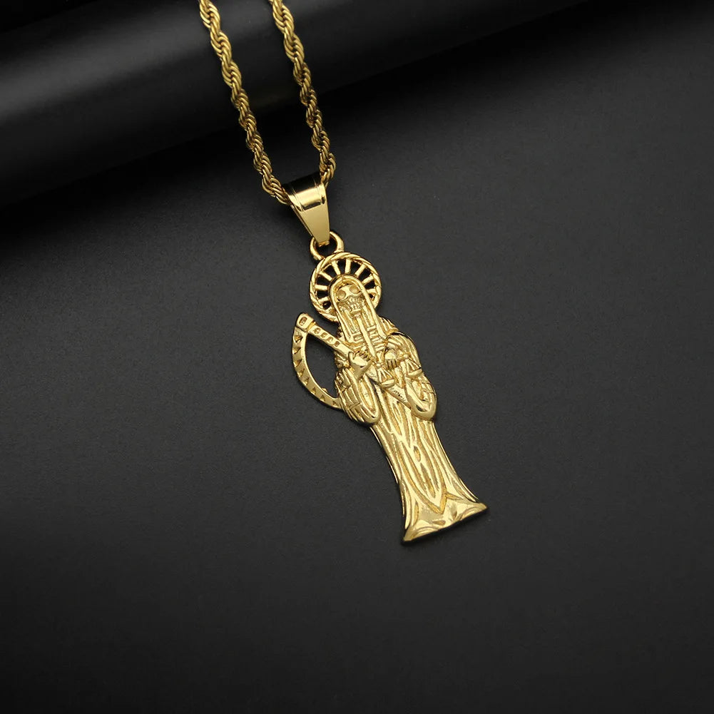 Santa Muerte Necklace