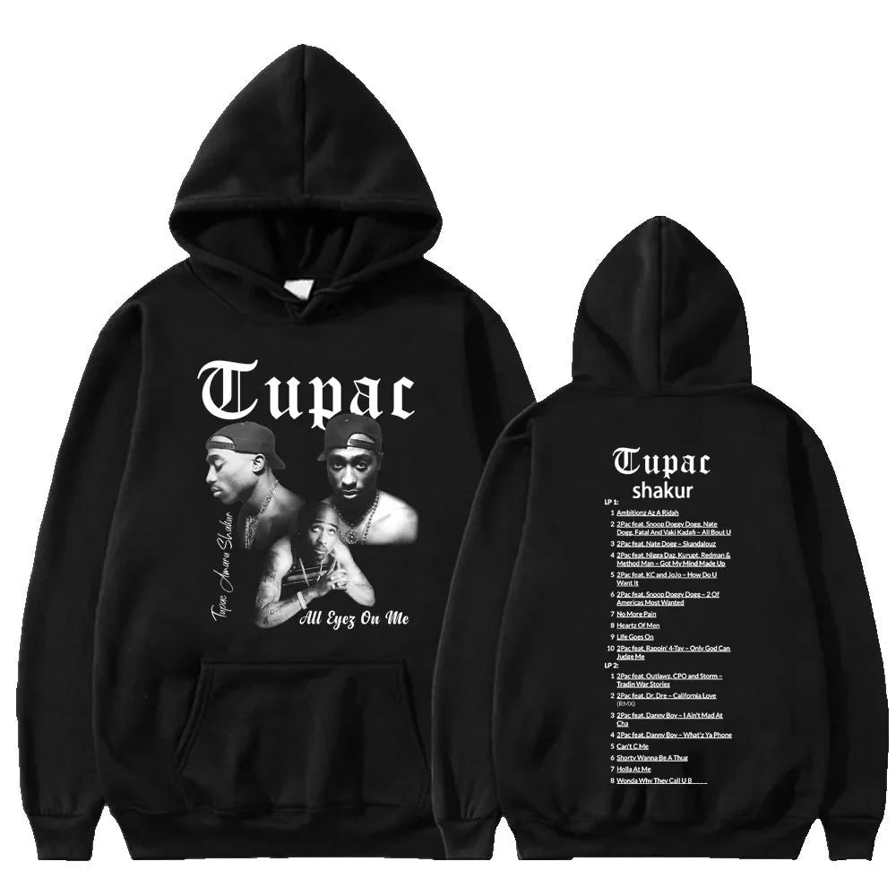 Tupac All Eyez On Me Graphic Hoodie