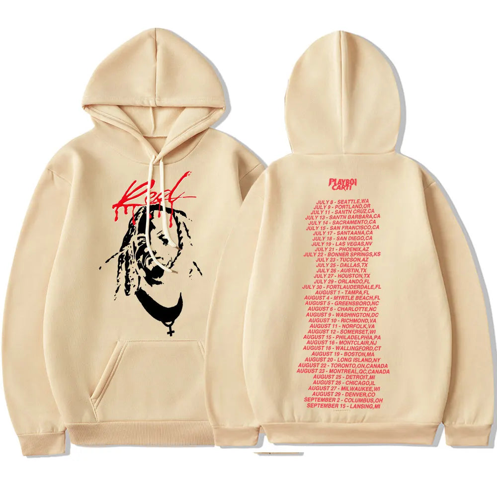 Playboi Carti Whole Lotta Red Graphic Hoodie