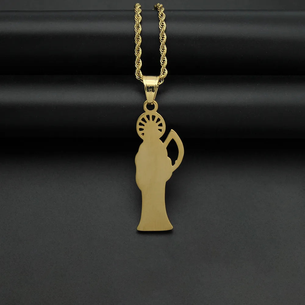 Santa Muerte Necklace