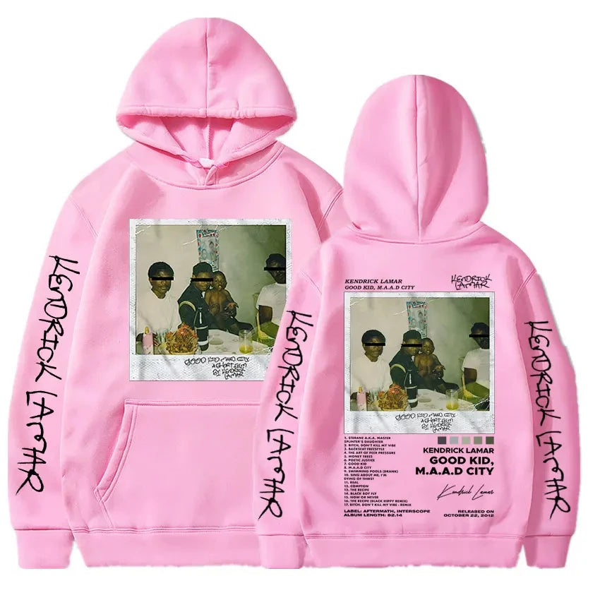 Kendrick Lamar Good Kid Album Graphic Hoodie