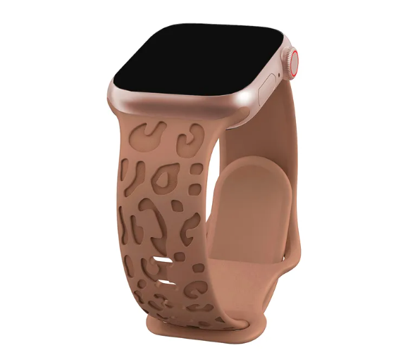 Leopard Pattern Silicone Band for Apple Watch