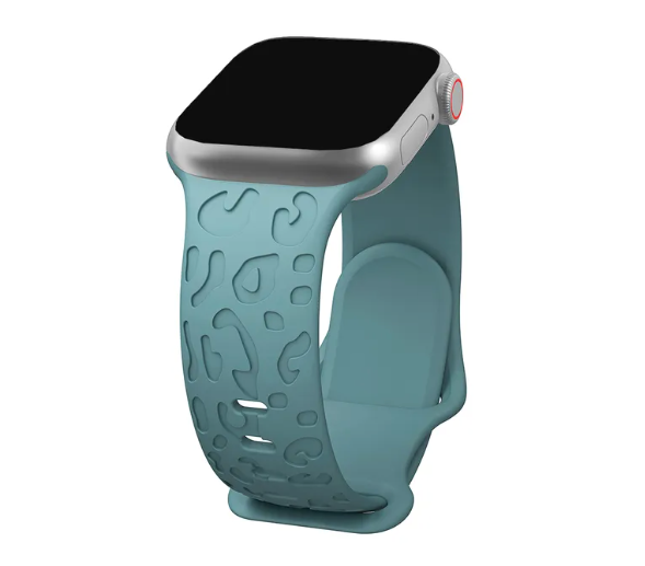 Leopard Pattern Silicone Band for Apple Watch