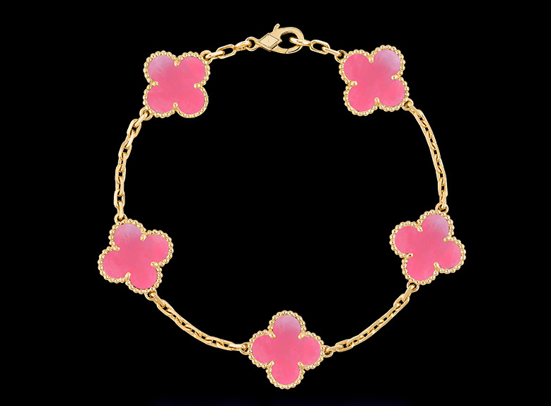 Clover Motif Alhambra Bracelet - 18k Gold