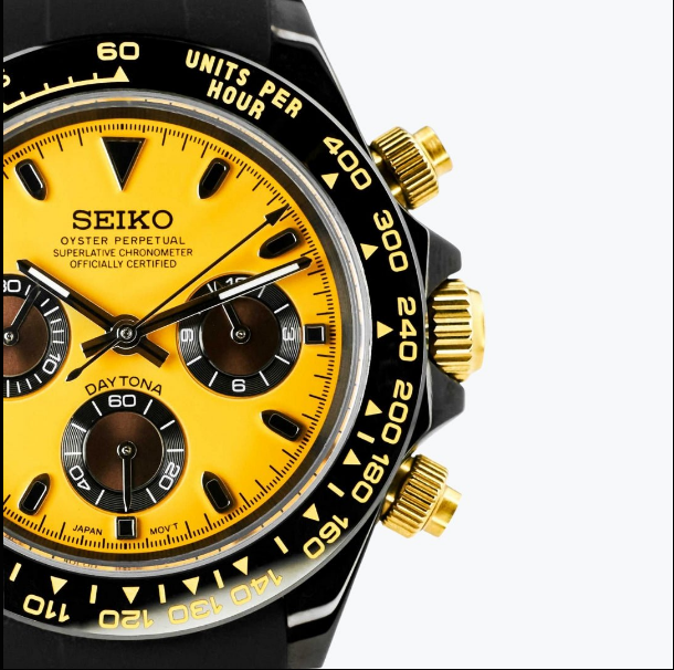 SEIKO MOD DAYTONA | BUMBLE BEE EDITION