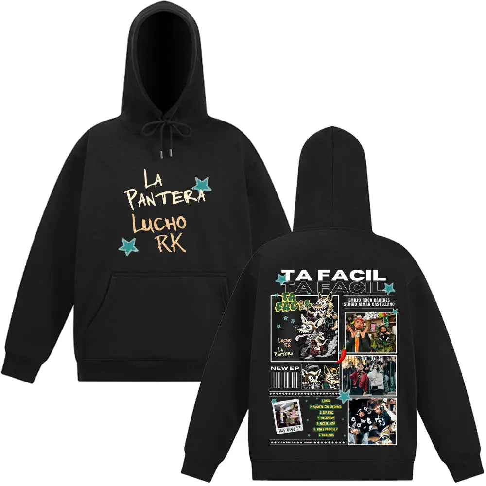 La Panter Lucho RK Ta Facil Graphic Hoodie