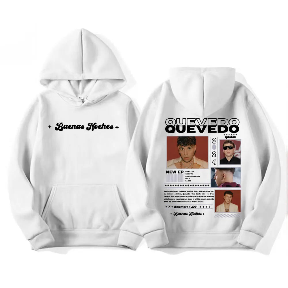 Quevedo Buenas Noches Graphic Hoodie
