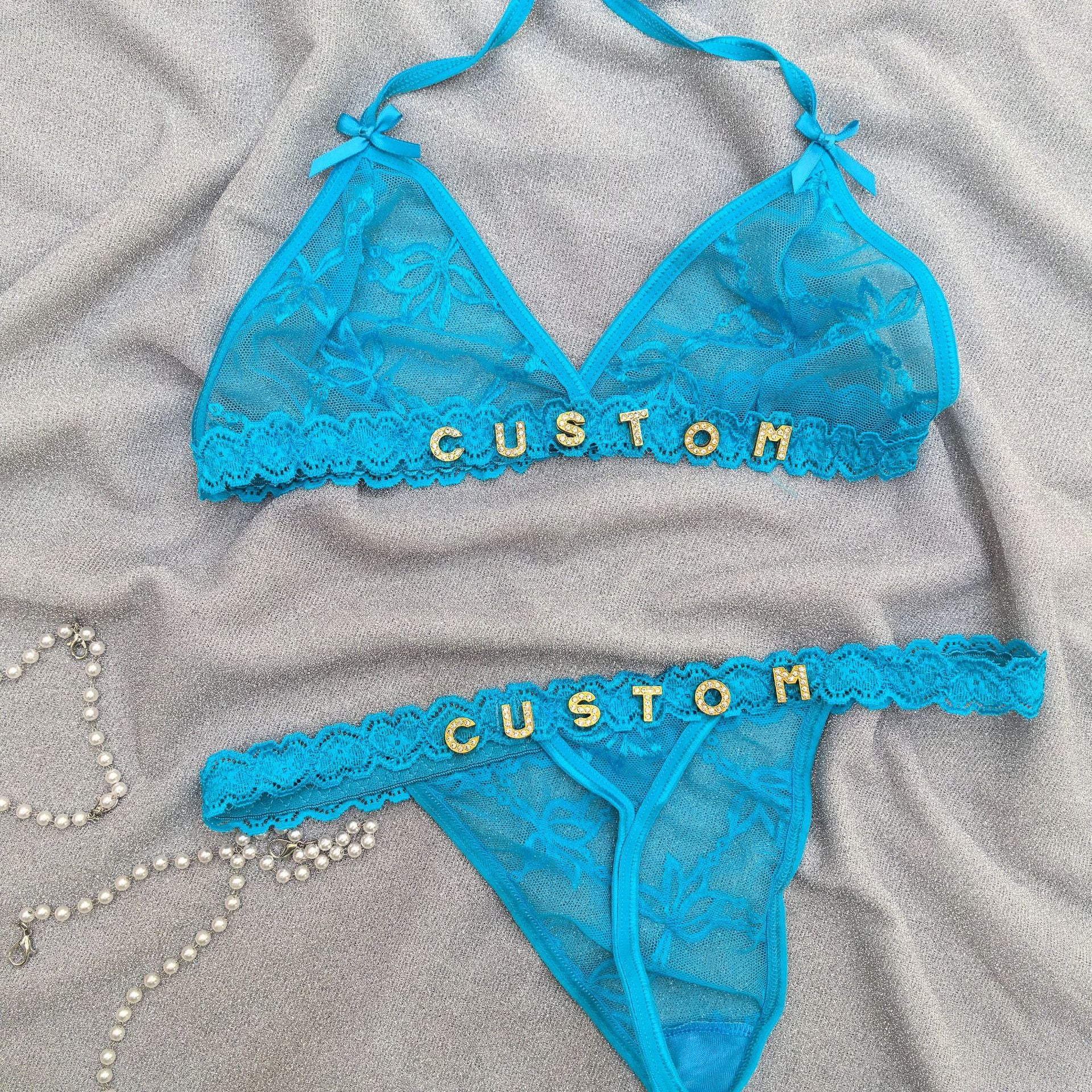 Custom Lace Underwear Sexy Lingerie Set