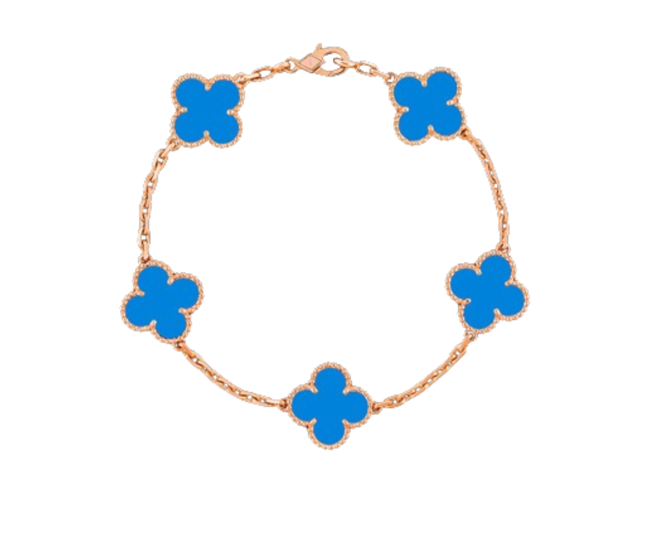 Clover Motif Alhambra Bracelet - 18k Gold