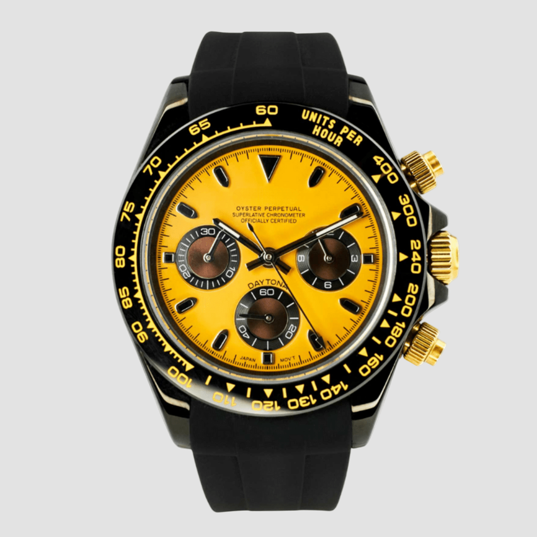 CUSTOM SEITONA CHRONOGRAPH MOD BUMBLE BEE LEGACY EDITION - Monomods