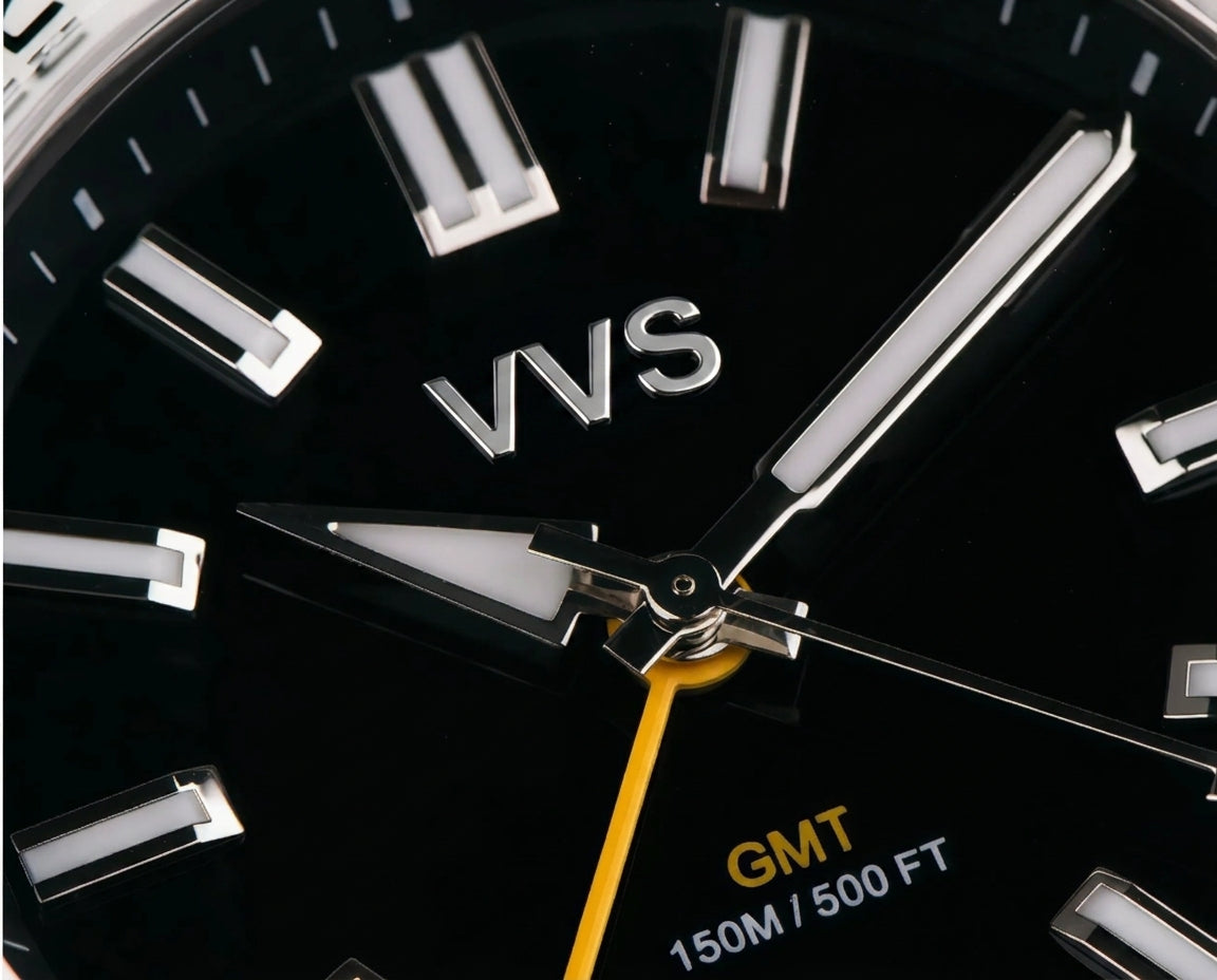 VVS Watches™ Ocean Meridian | Quartz GMT Style