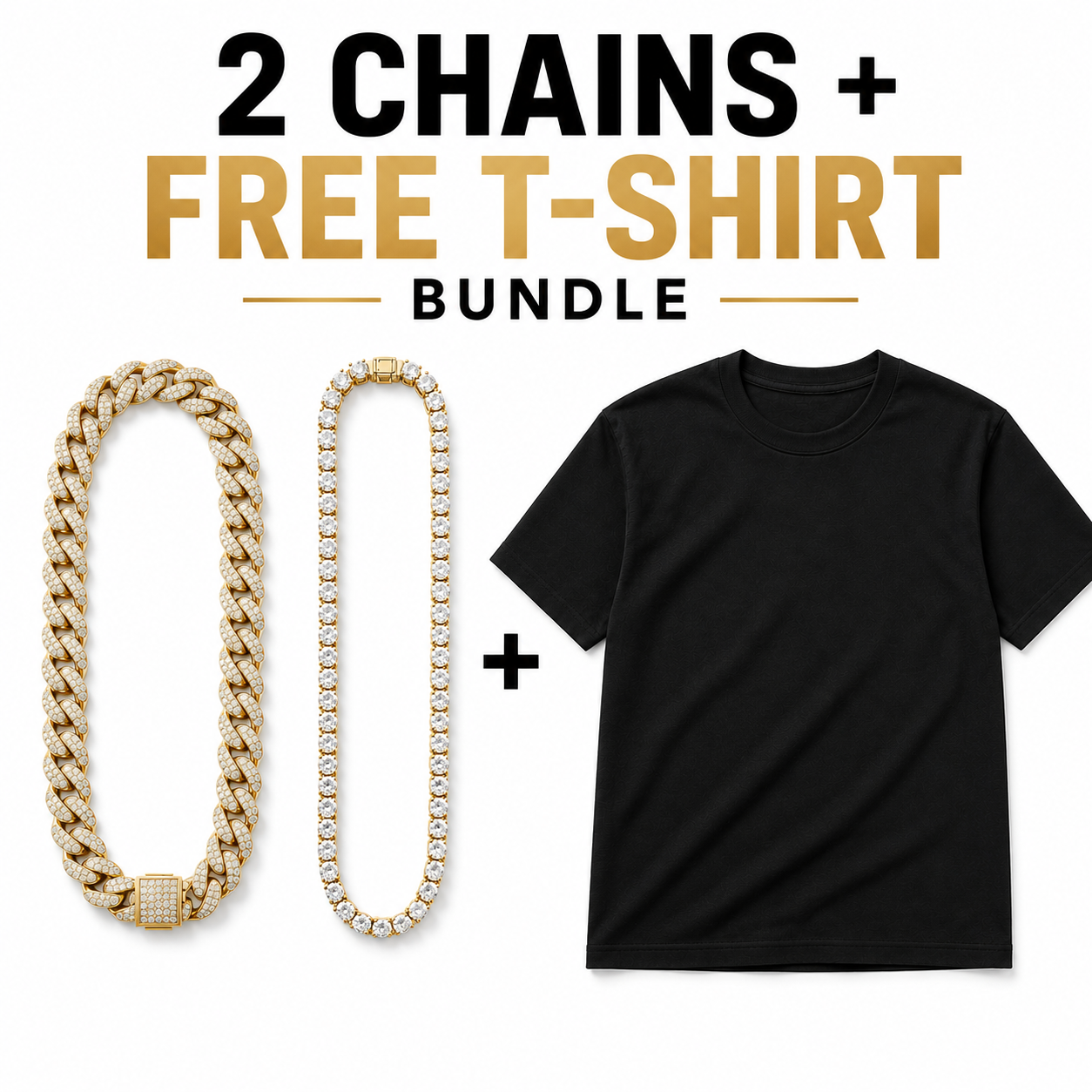 Chains + Free Tshirt