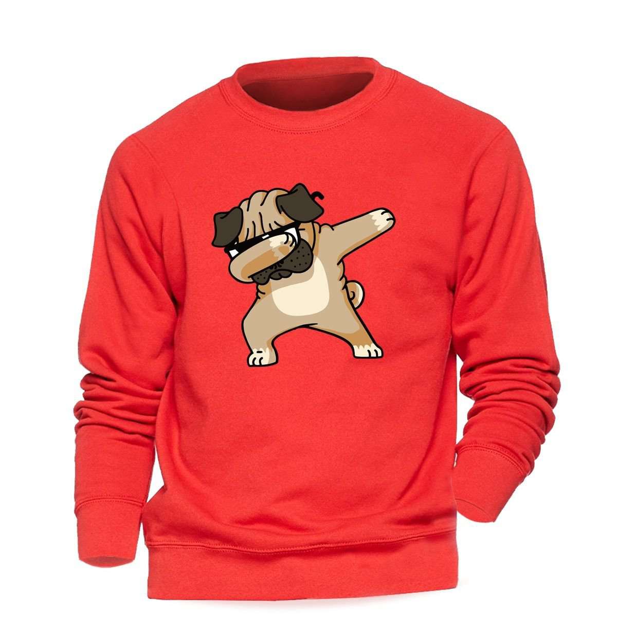 Hip Hop Fresh Jewelry hip hop jewelry Dabbin' Pug Sweatshirt